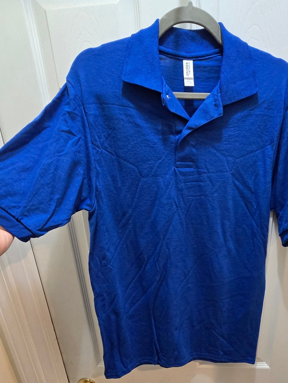 Unisex Jerzees Royal Blue Polo Shirt 2xl, 7 Available